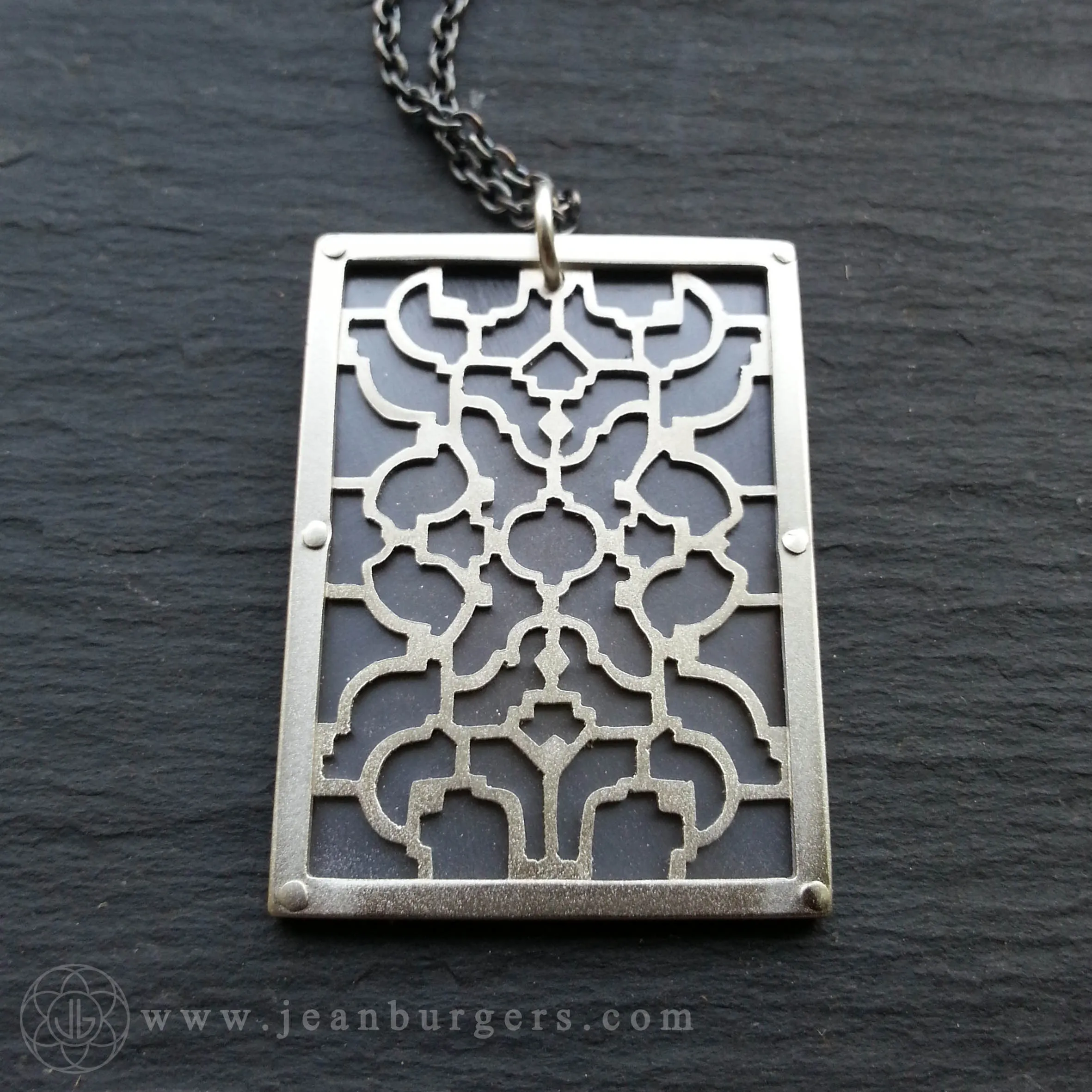 Handcut Shipibo Pendant 2