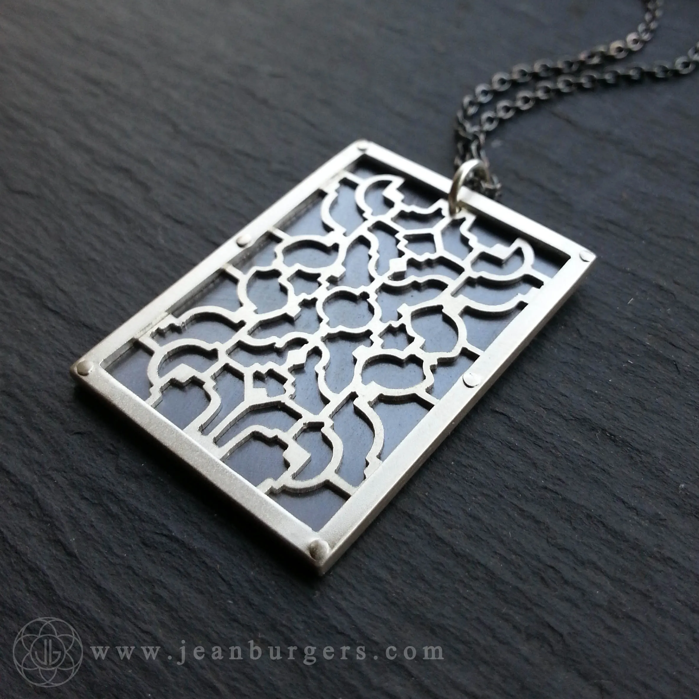 Handcut Shipibo Pendant 2
