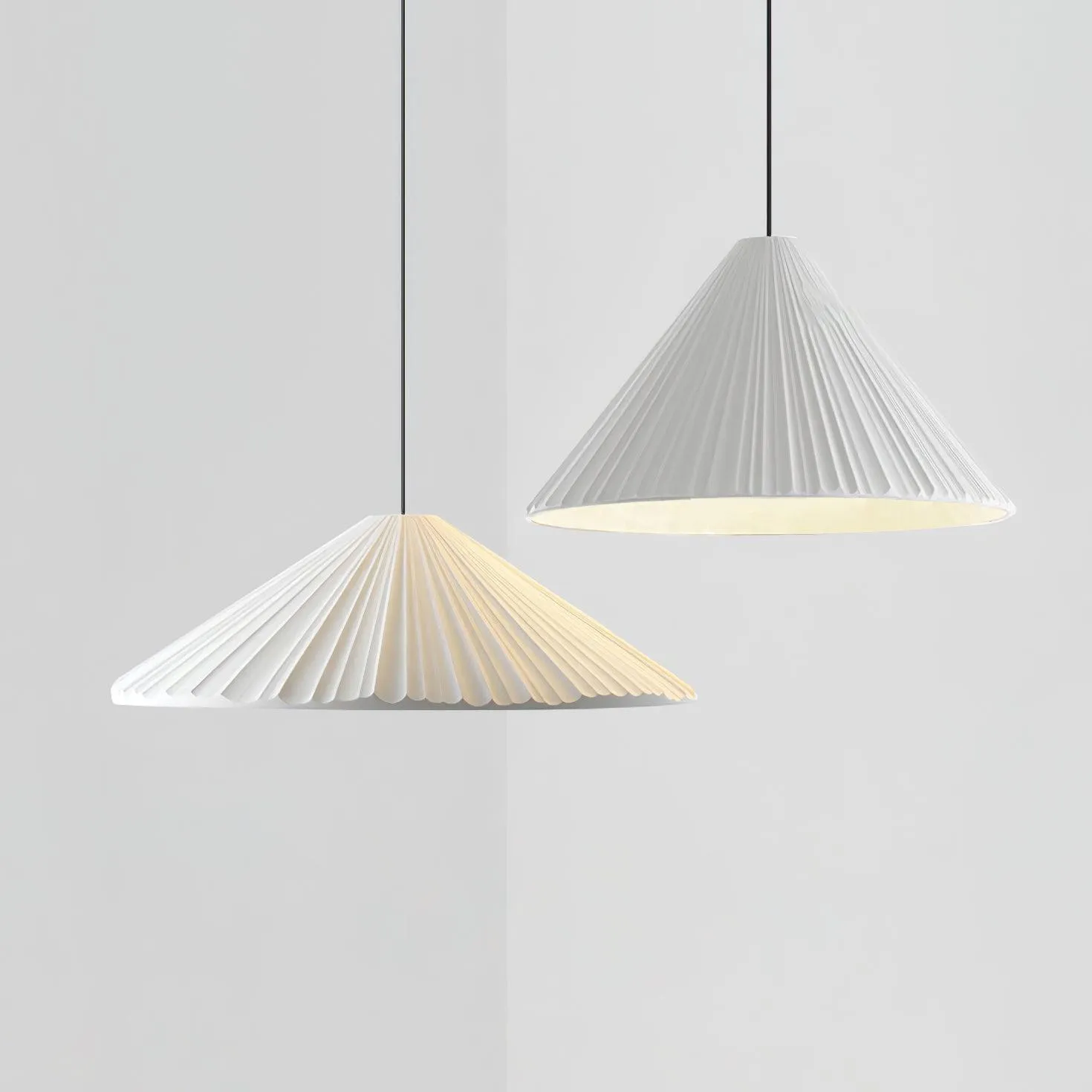 Hat Resin Pendant Lamp