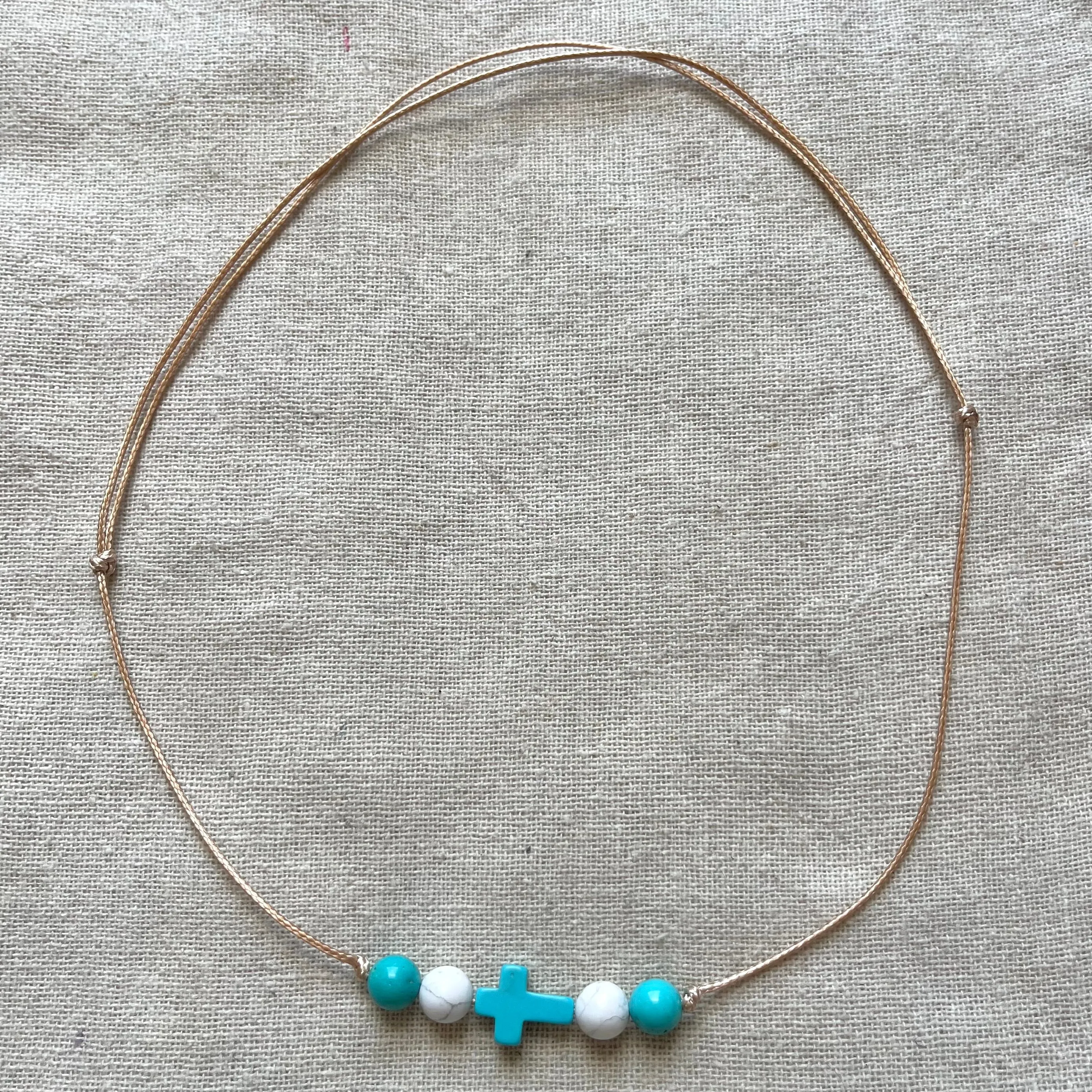 Hope & Faith Pendant - Turquoise