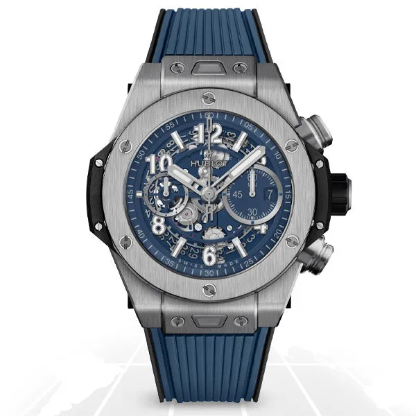 Hublot	Big Bang Unico Titanium Blue	421.NX.5170.RX