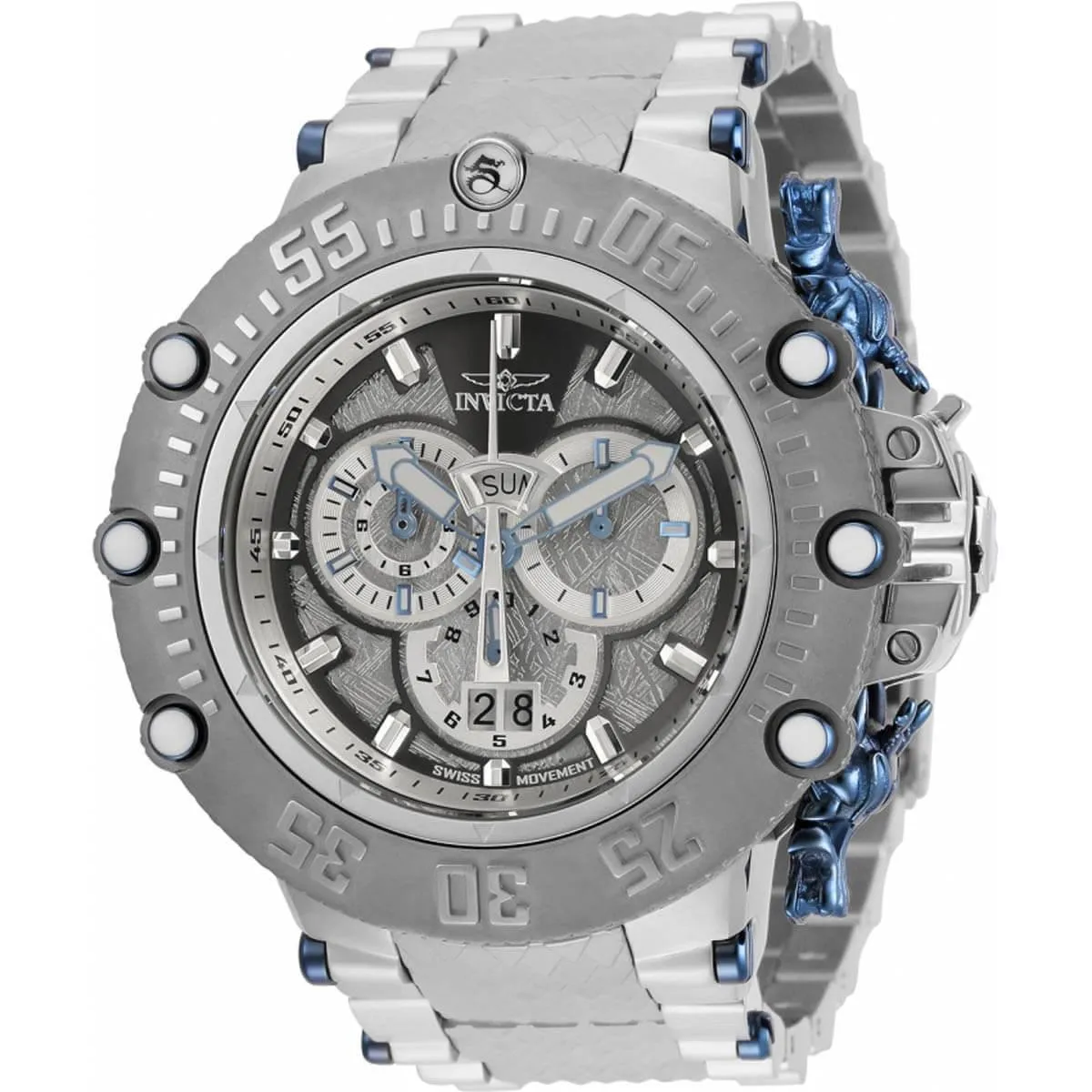 Invicta Men's Chrono Watch - Subaqua Noma VII Silver Tone and Gunmetal Dial | 32114