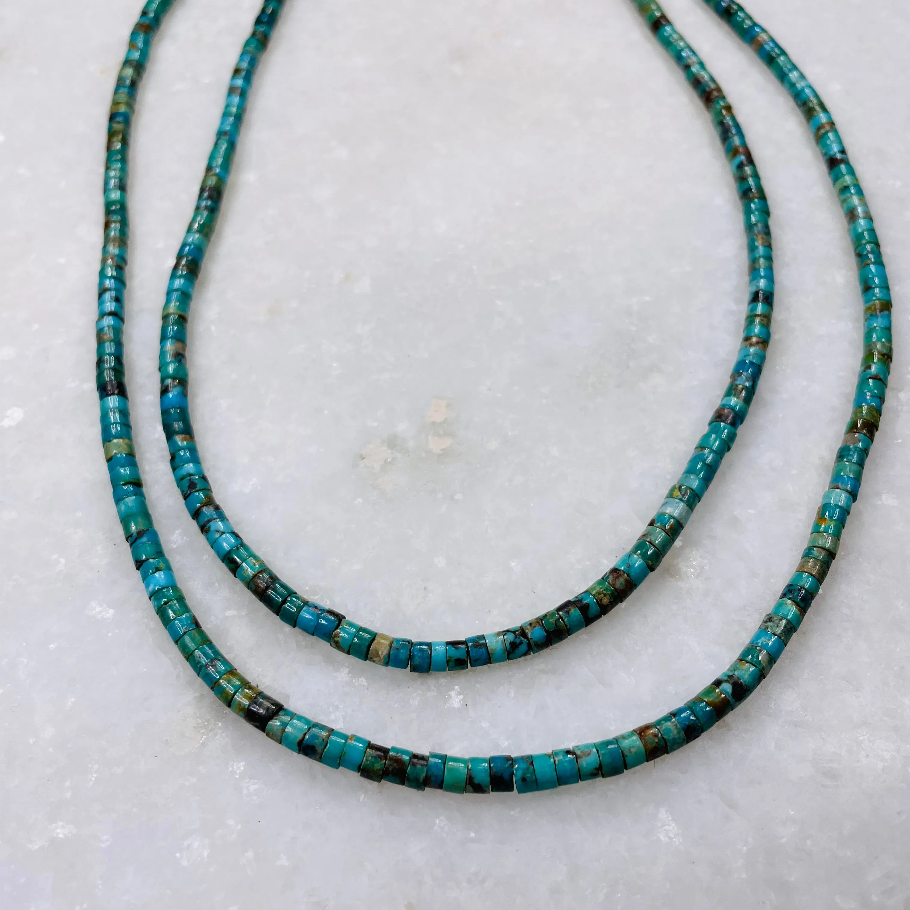 Kingman Turquoise Necklace 40"