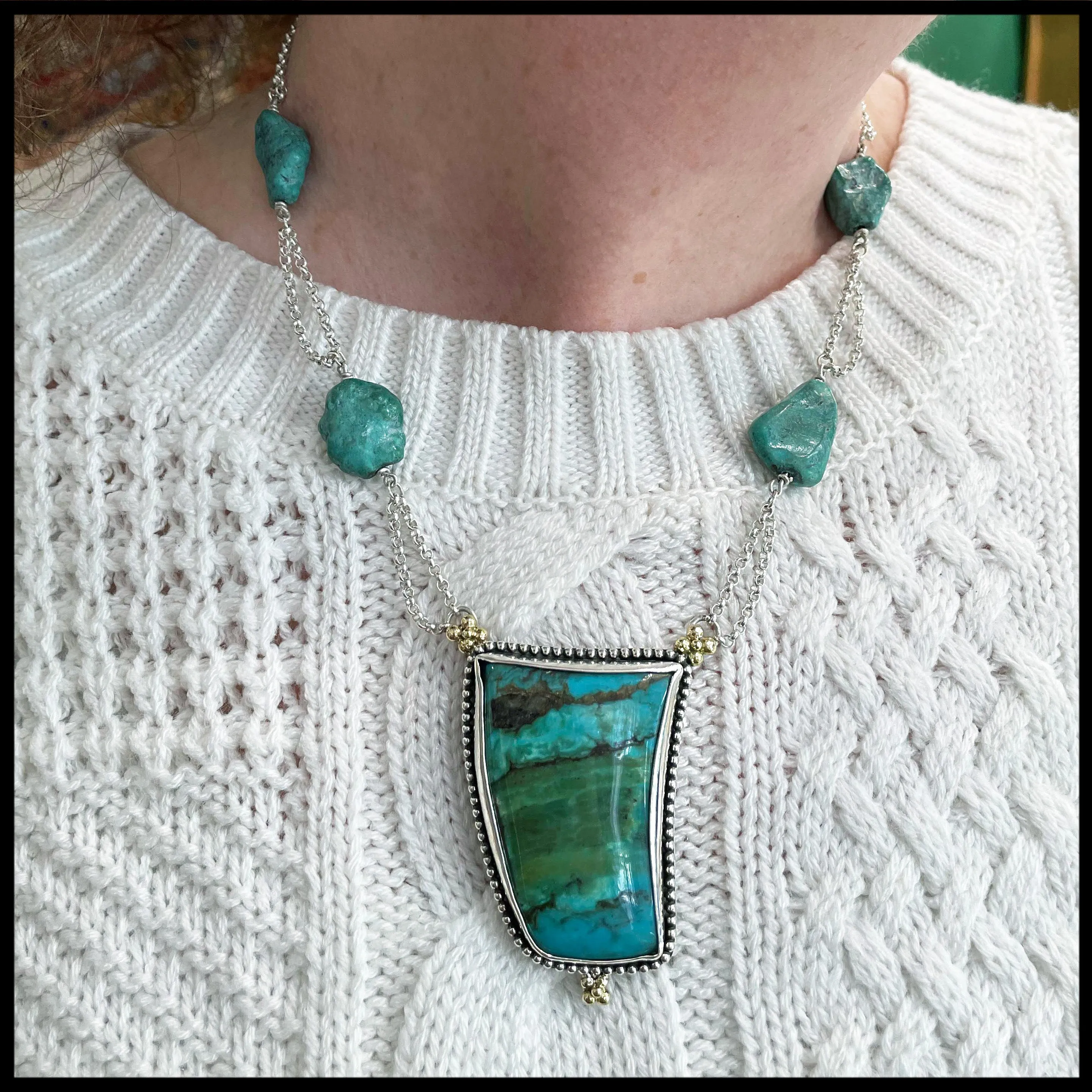 Kingsman Turquoise Pendant