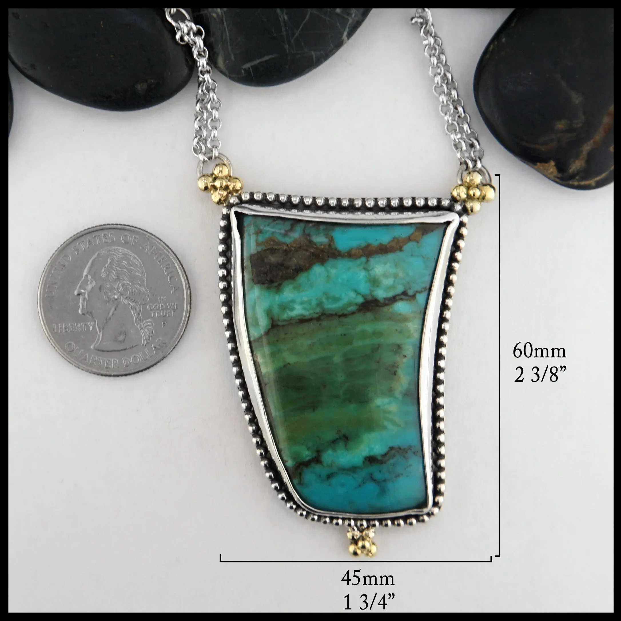 Kingsman Turquoise Pendant