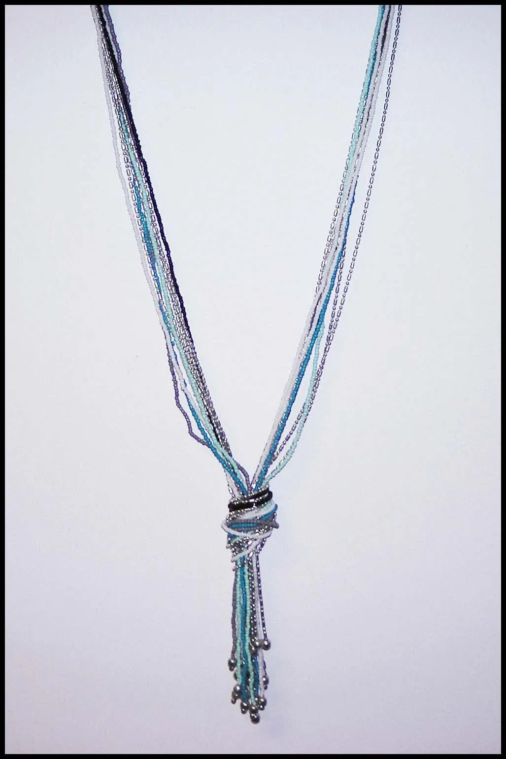 Knotted Beads Necklace