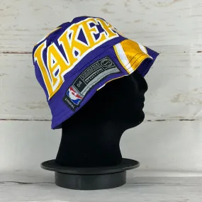 LA Lakers Upcycled NBA Away Jersey Bucket Hat *14