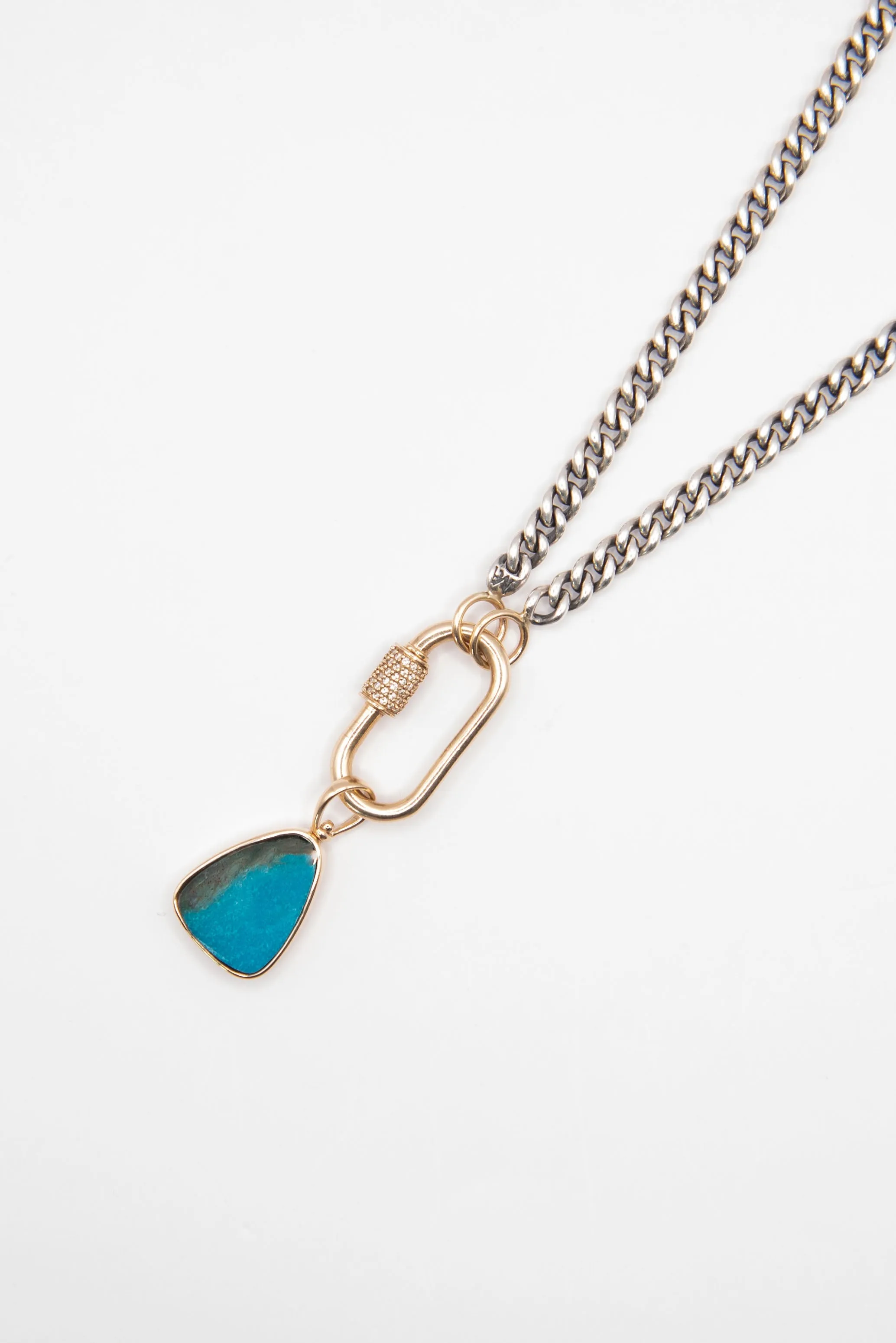 Menina Charm, Green Turquoise