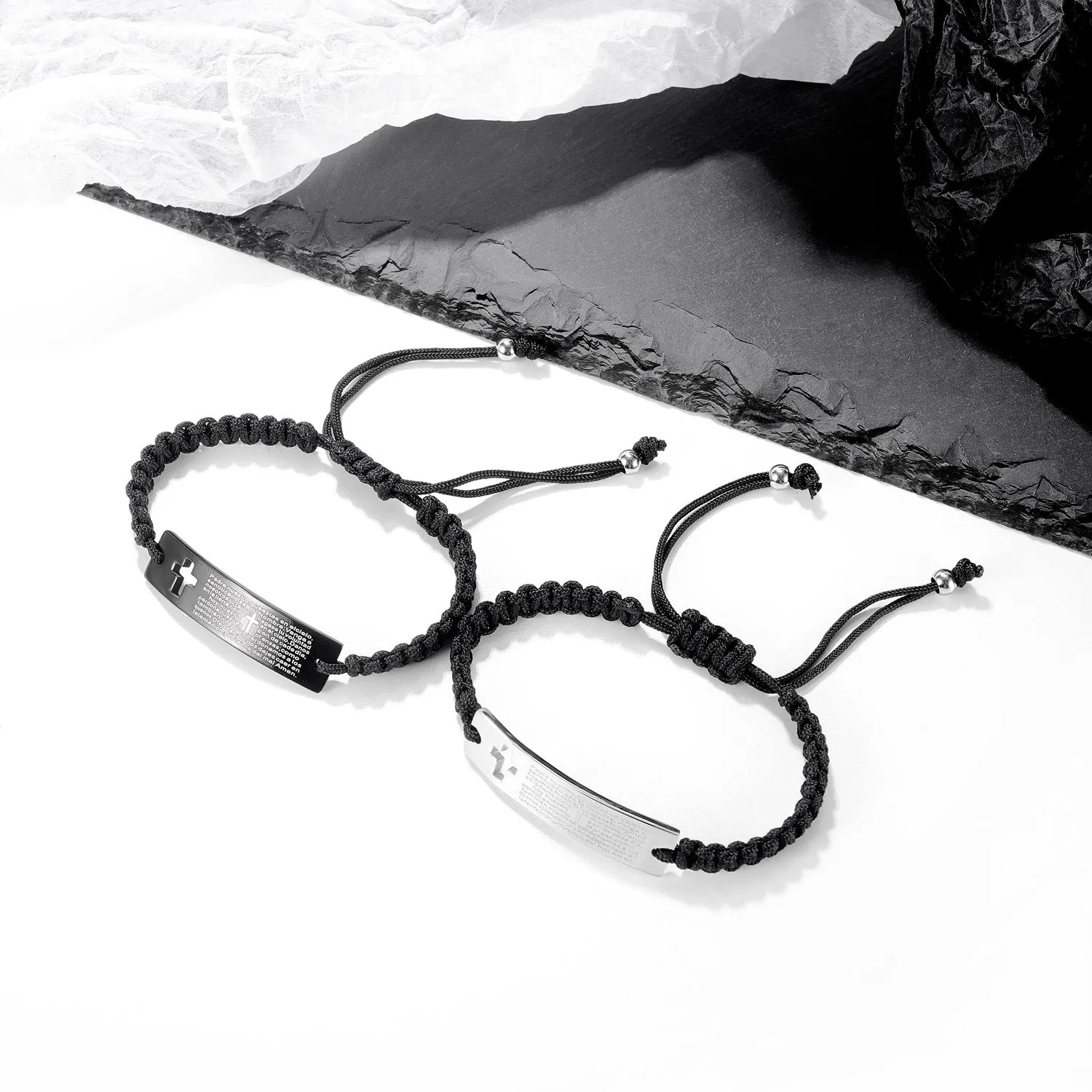 Men's Fashion Cross Bracelet