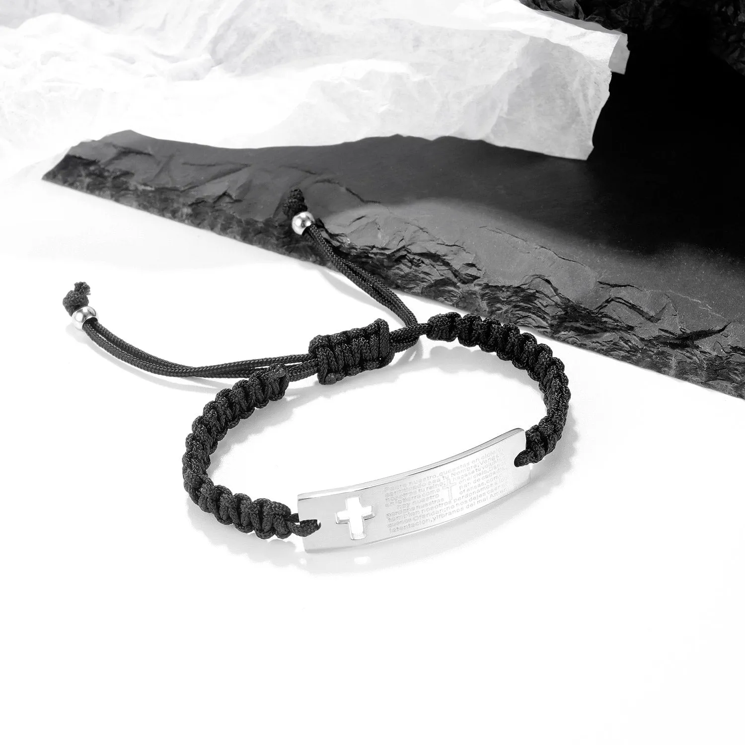 Men's Fashion Cross Bracelet
