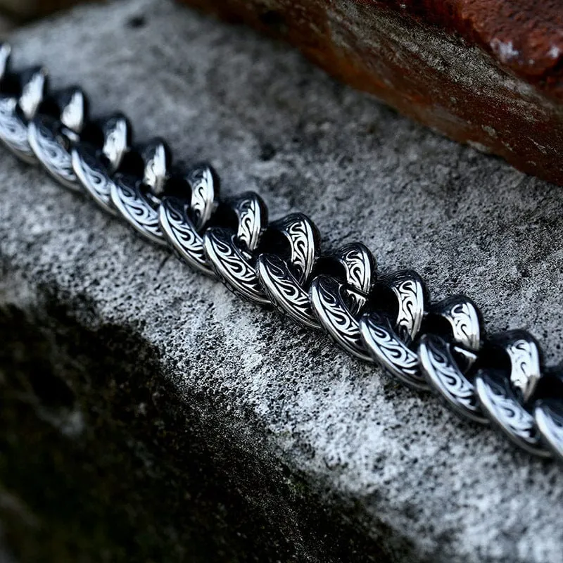 Men's Punk Twisting Buckle Bracelet