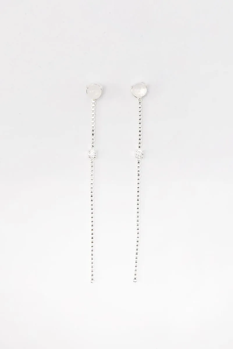 Moonstone Dangle Earrings