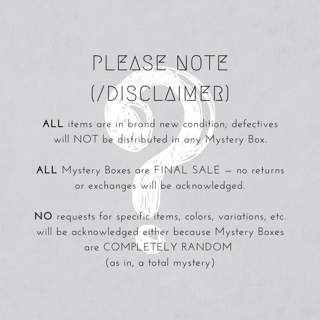 Mystery Bucket Hat (Festival Overstock)
