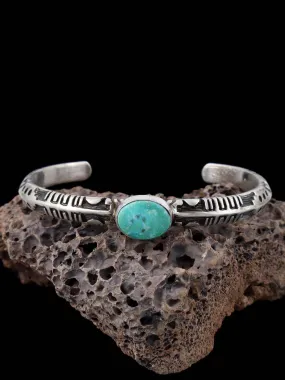 Native American Turquoise Cuff Overlay Bracelet