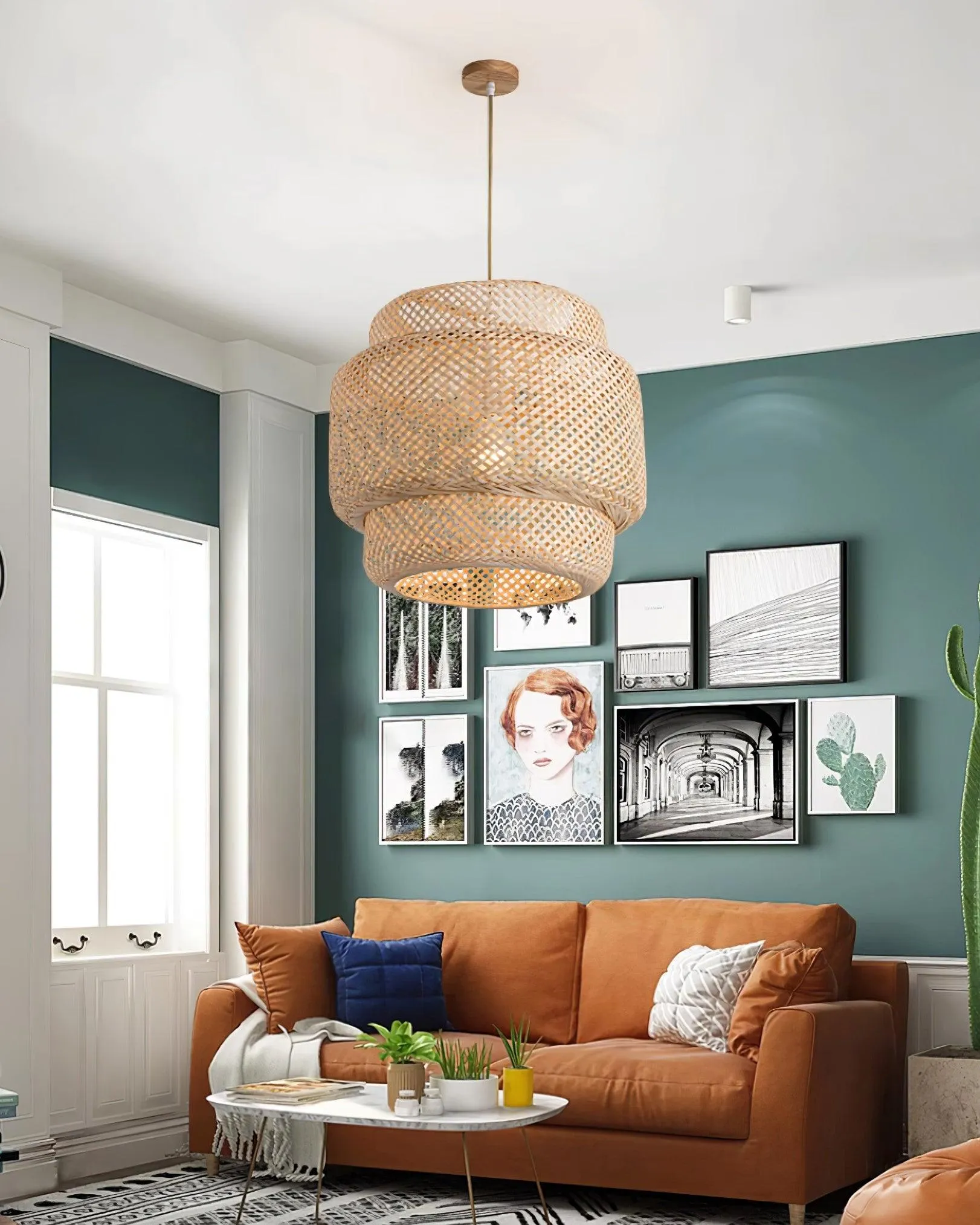 Natural Bamboo Pendant Lamp