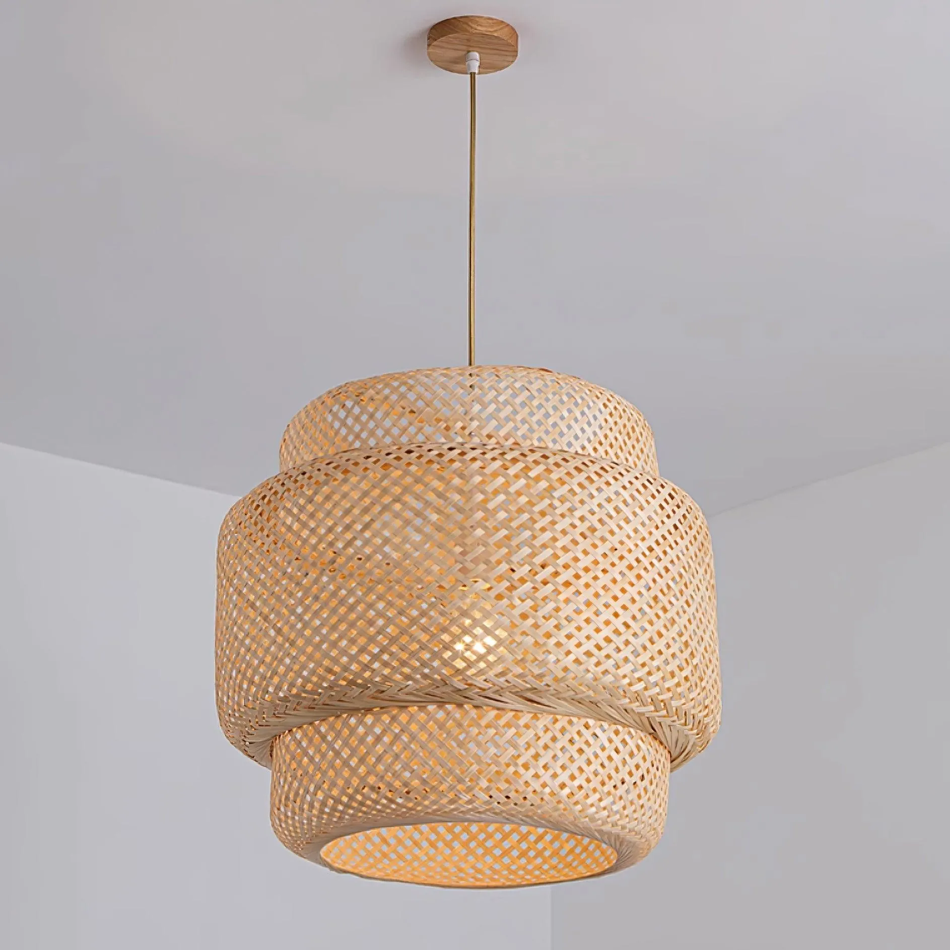 Natural Bamboo Pendant Lamp