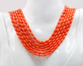 Natural Coral Beads Coral Orange Coral beads Red Coral Beads Pink Coral Beads Natural Coral Bead DIY Jewelry 8 inch SKU: 115695