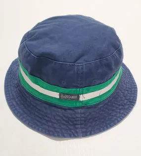 Nwt Polo Ralph Lauren Navy/Plaid Bucket Hat