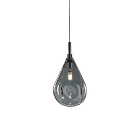 Outlet Soap Mini Pendant - Silver, anthracite fitting