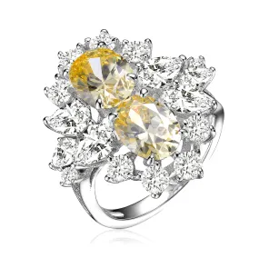 Palette Dual Flower Ring