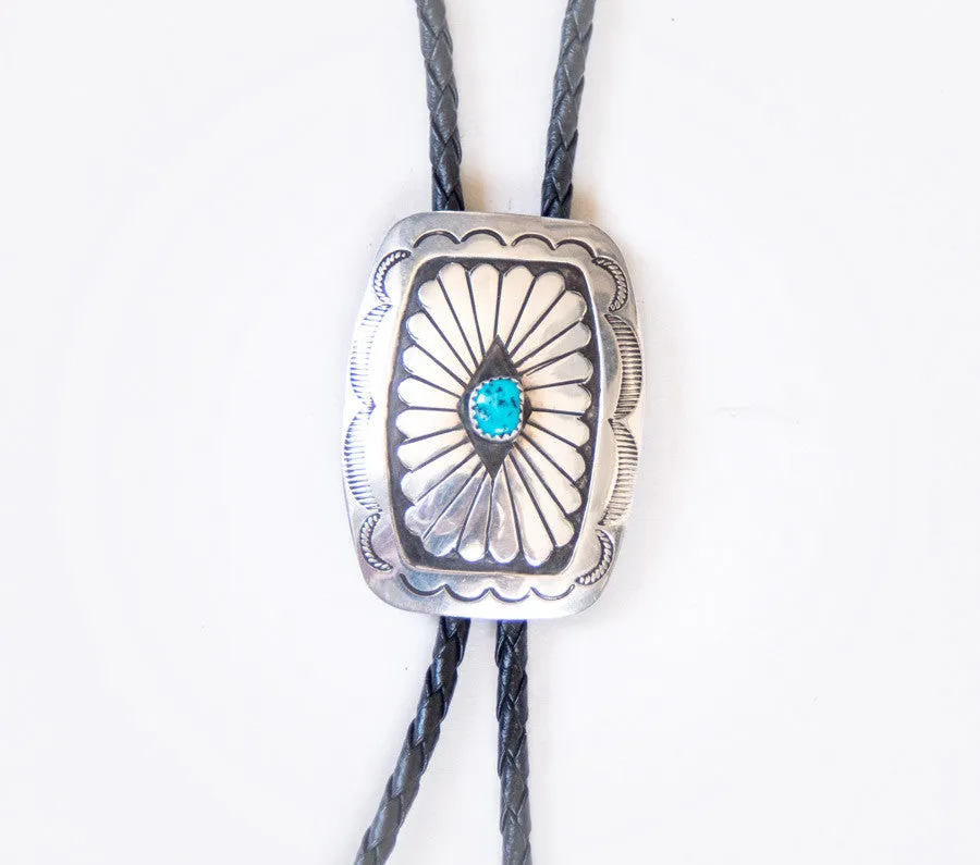 Prosperity Bolo Tie - Vintage Turquoise Accessories