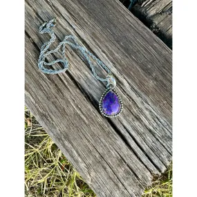 Purple Mojave Turquoise Pendant