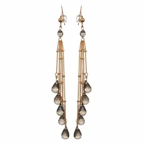 Rain Five Strand Earrings