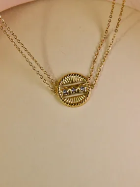 Robin Necklace - Double Stainless Steel Chain
