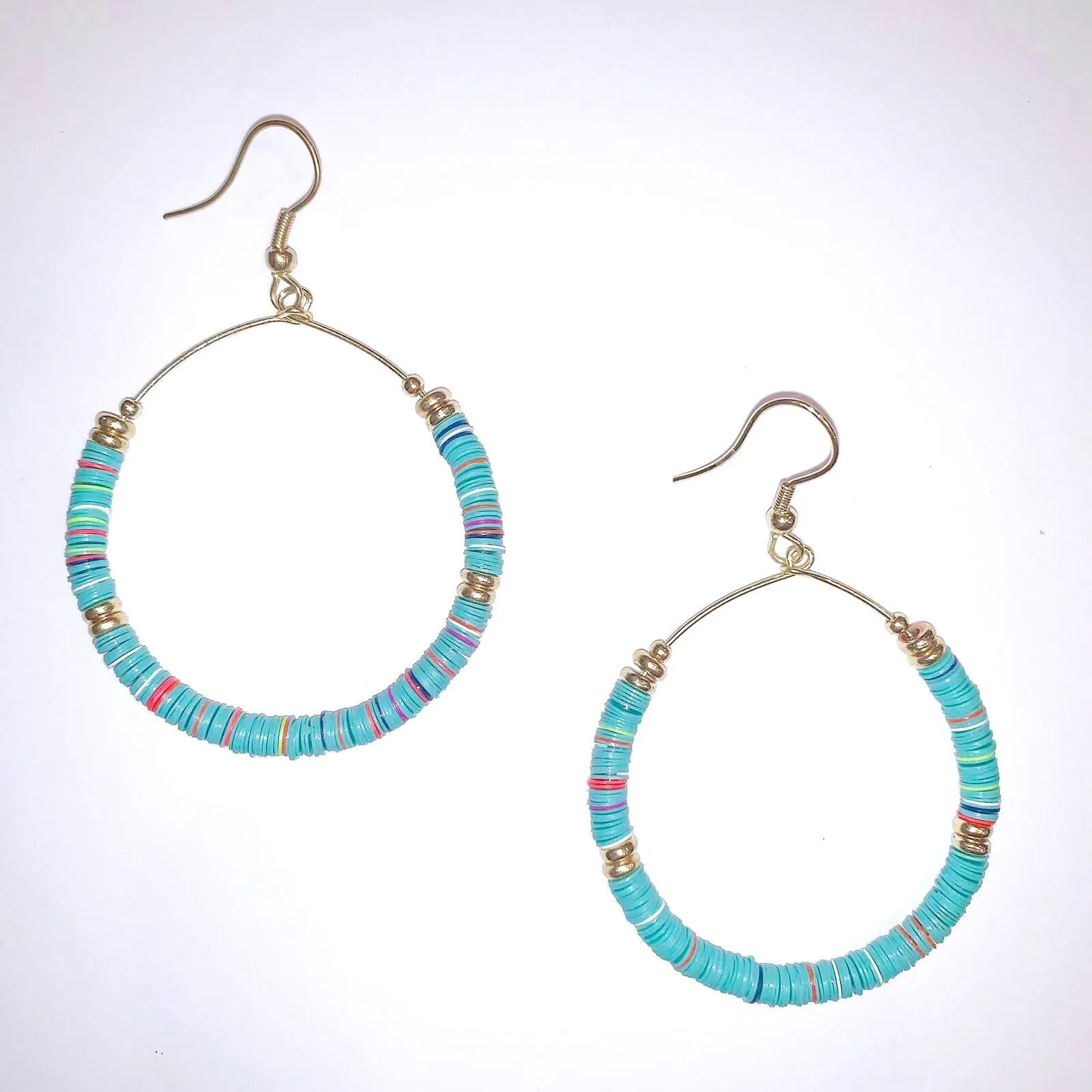 Round Hoop Earrings