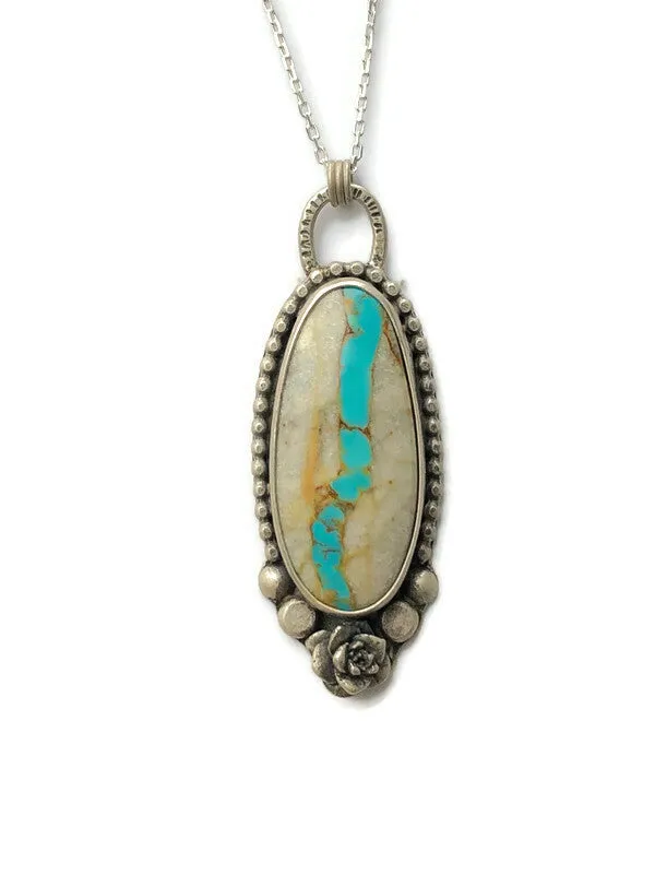 Royston Ribbon Succulent Necklace