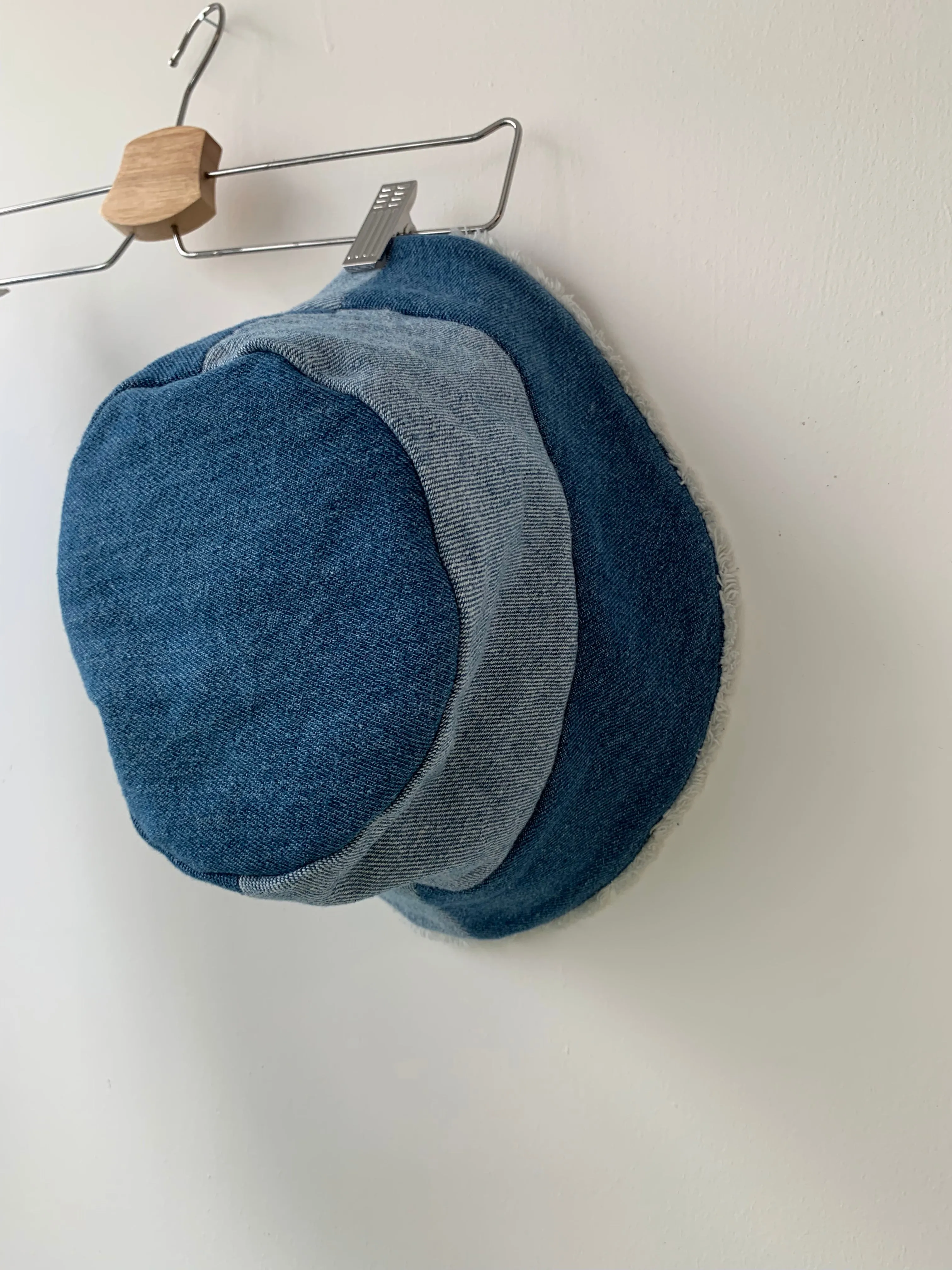 SAMPLE CHASSE ET PÊCHE denim bucket hat-XS/S