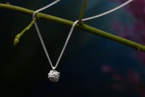 Silver Beaded Pendant