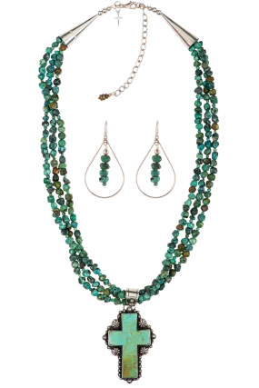 Sweet Tea Jewelry Turquoise Nugget Set
