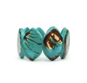 Tagua Jenn Bracelet Turquoise