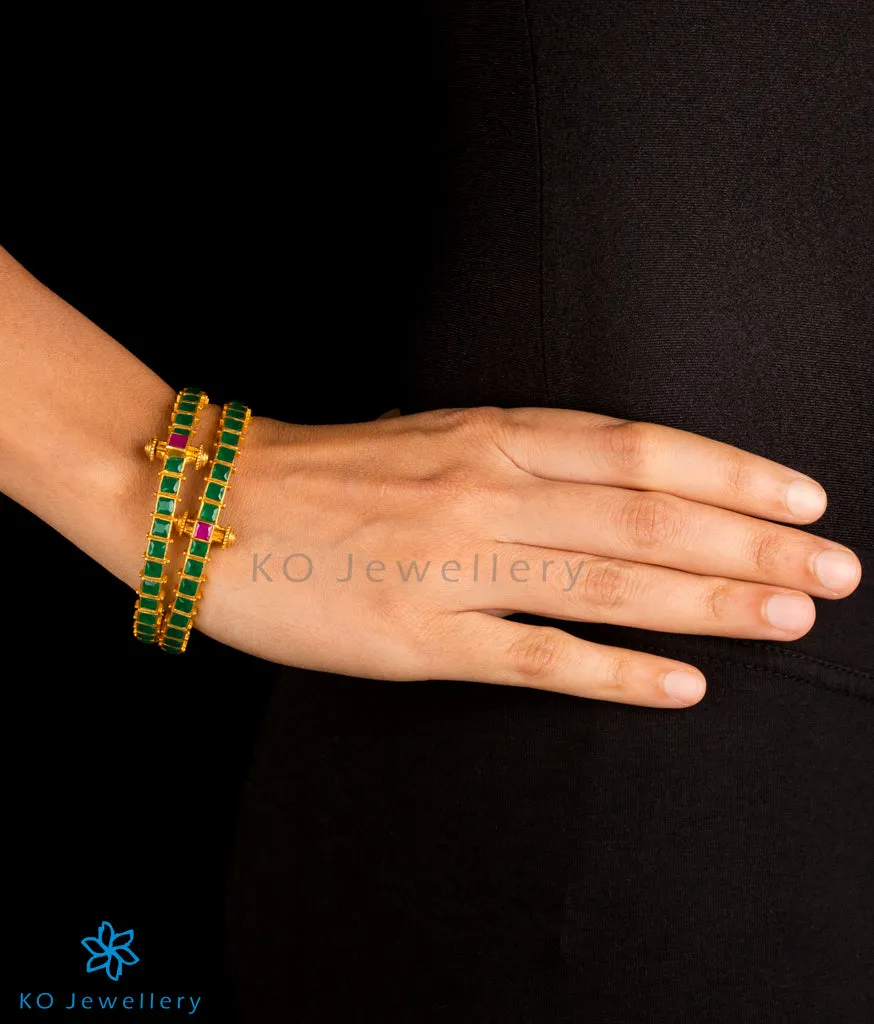 The Abhra Silver Kemp Bracelet (Size/2.2/2.4/2.6/2.8)