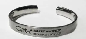 Titanium Coxswain Engraved Rowing Bracelet