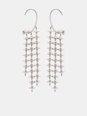 Toupie River Earrings (TOU-EAR-SIL-SILVER)