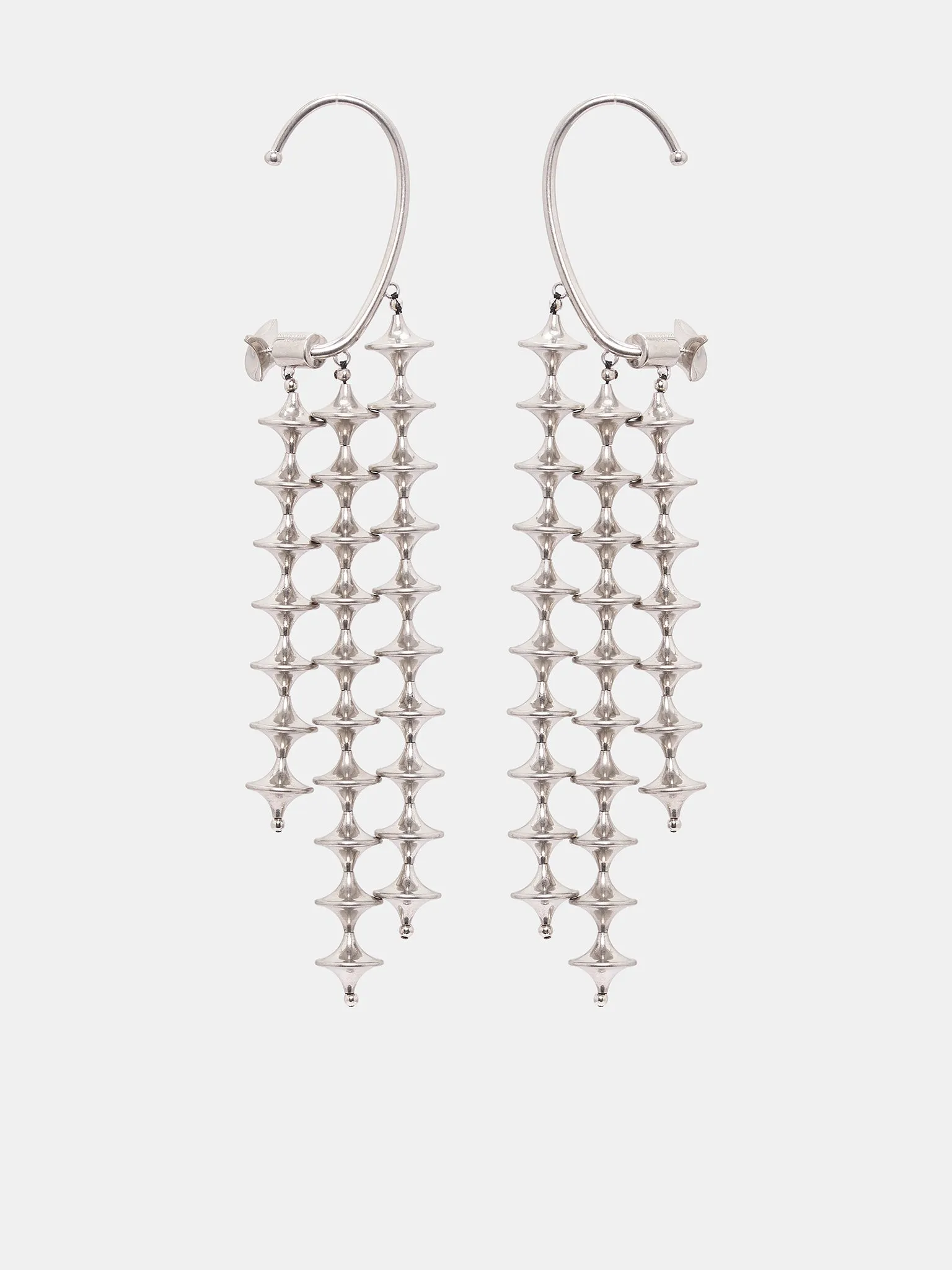 Toupie River Earrings (TOU-EAR-SIL-SILVER)