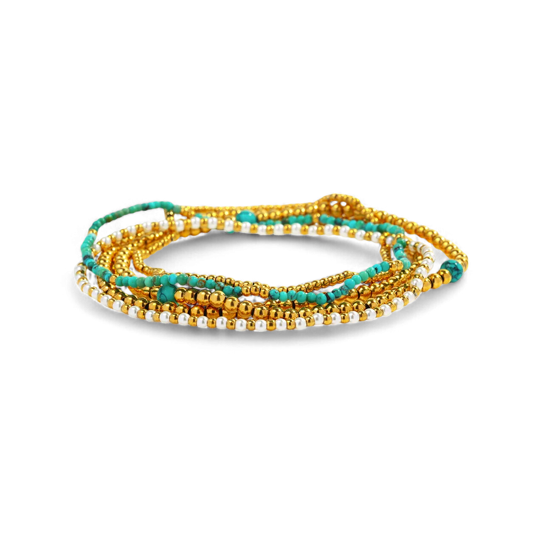Turquoise Bracelet Stacking Set