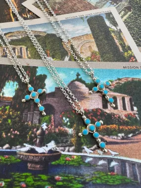 Turquoise Cross Necklace