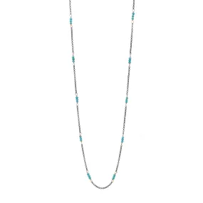 Turquoise Station Necklace