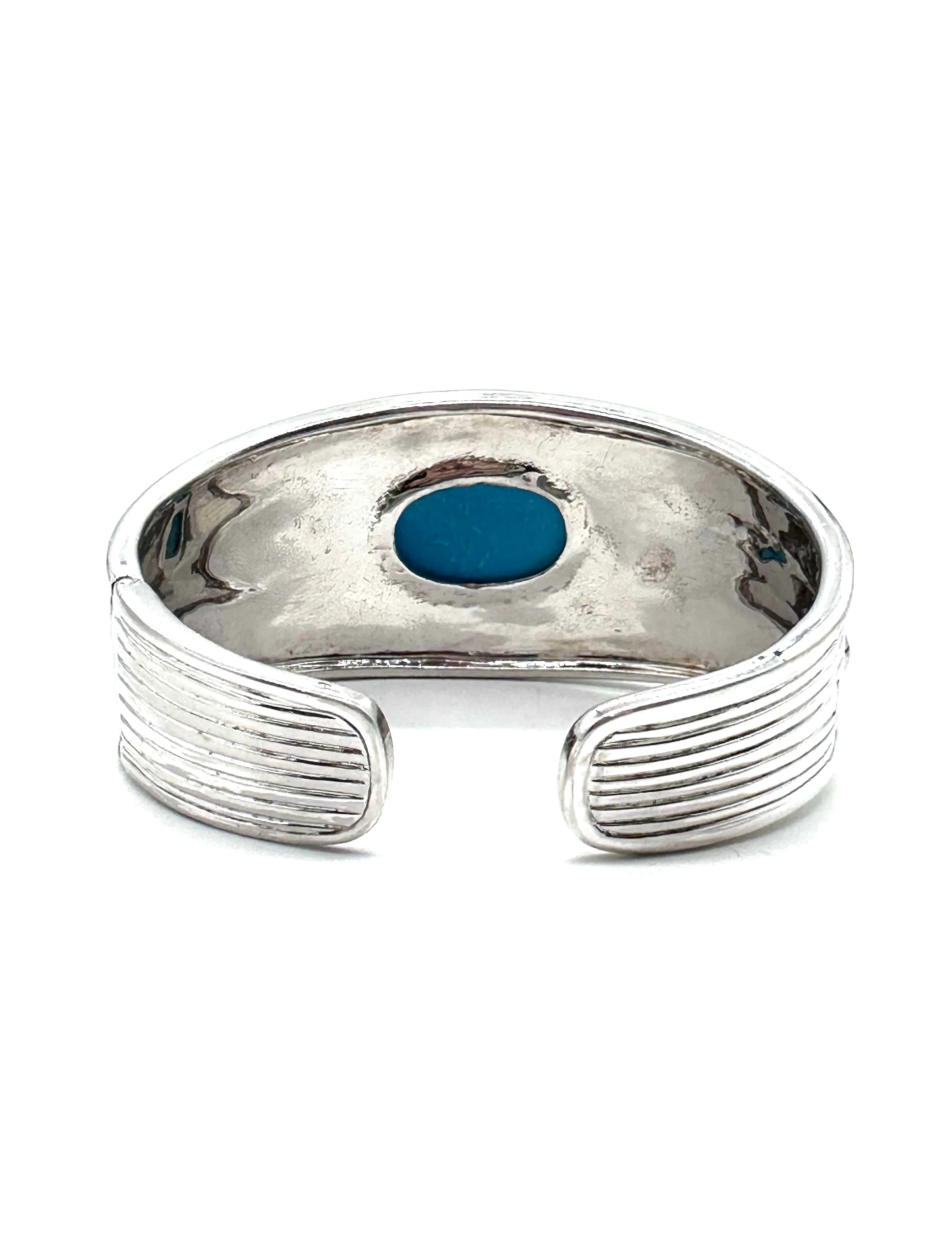 Turquoise sterling silver Cuff bracelet