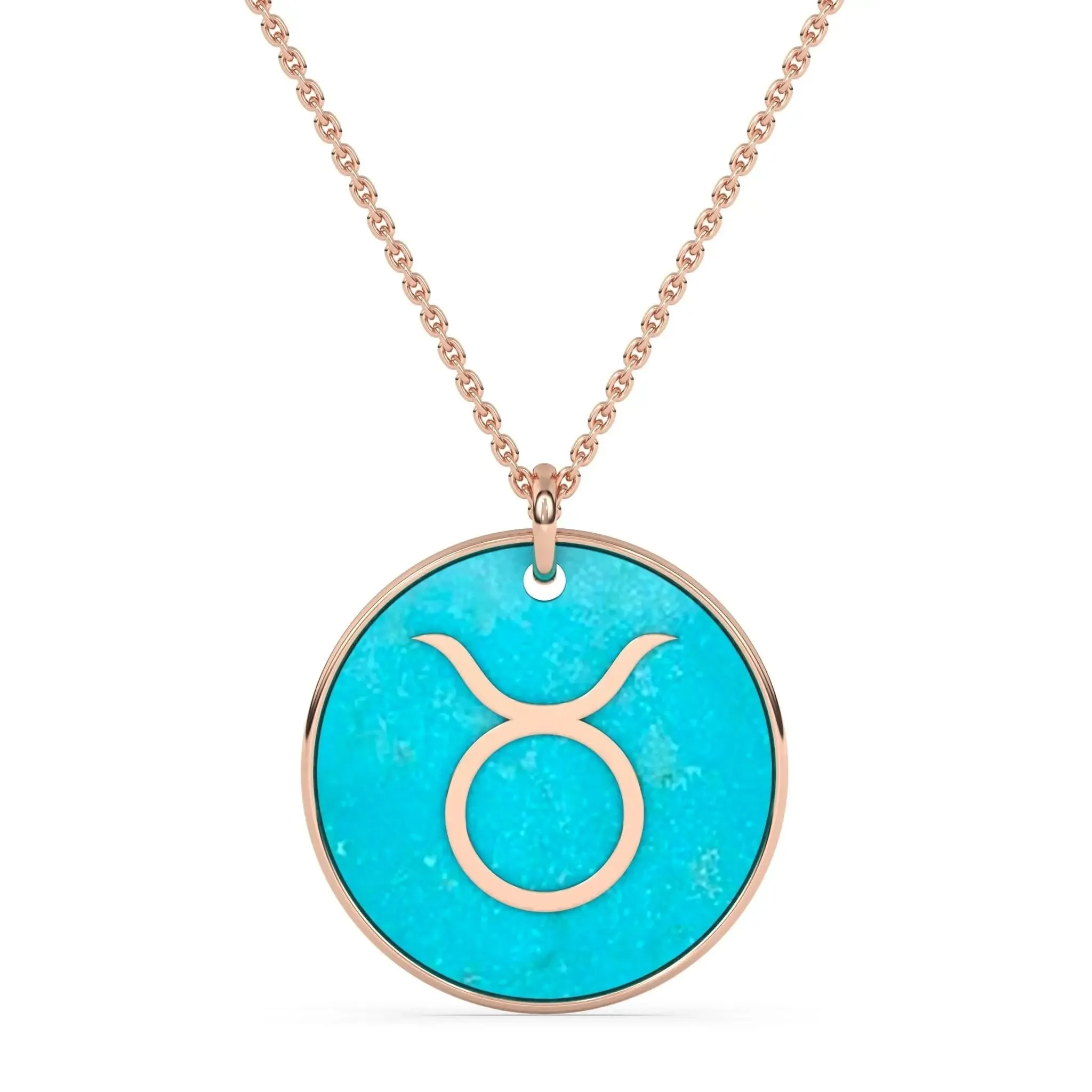 Turquoise Zodiac Necklace
