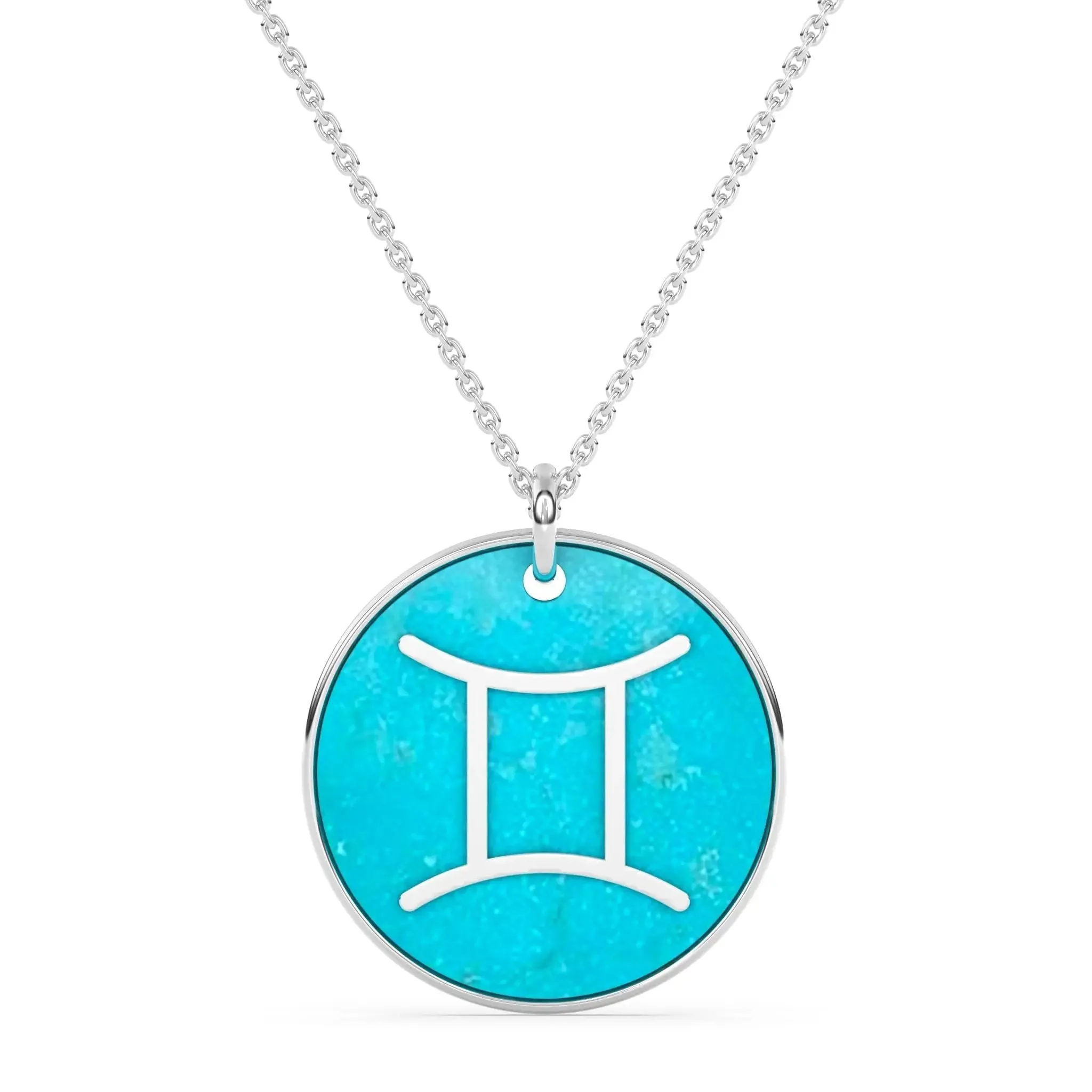 Turquoise Zodiac Necklace
