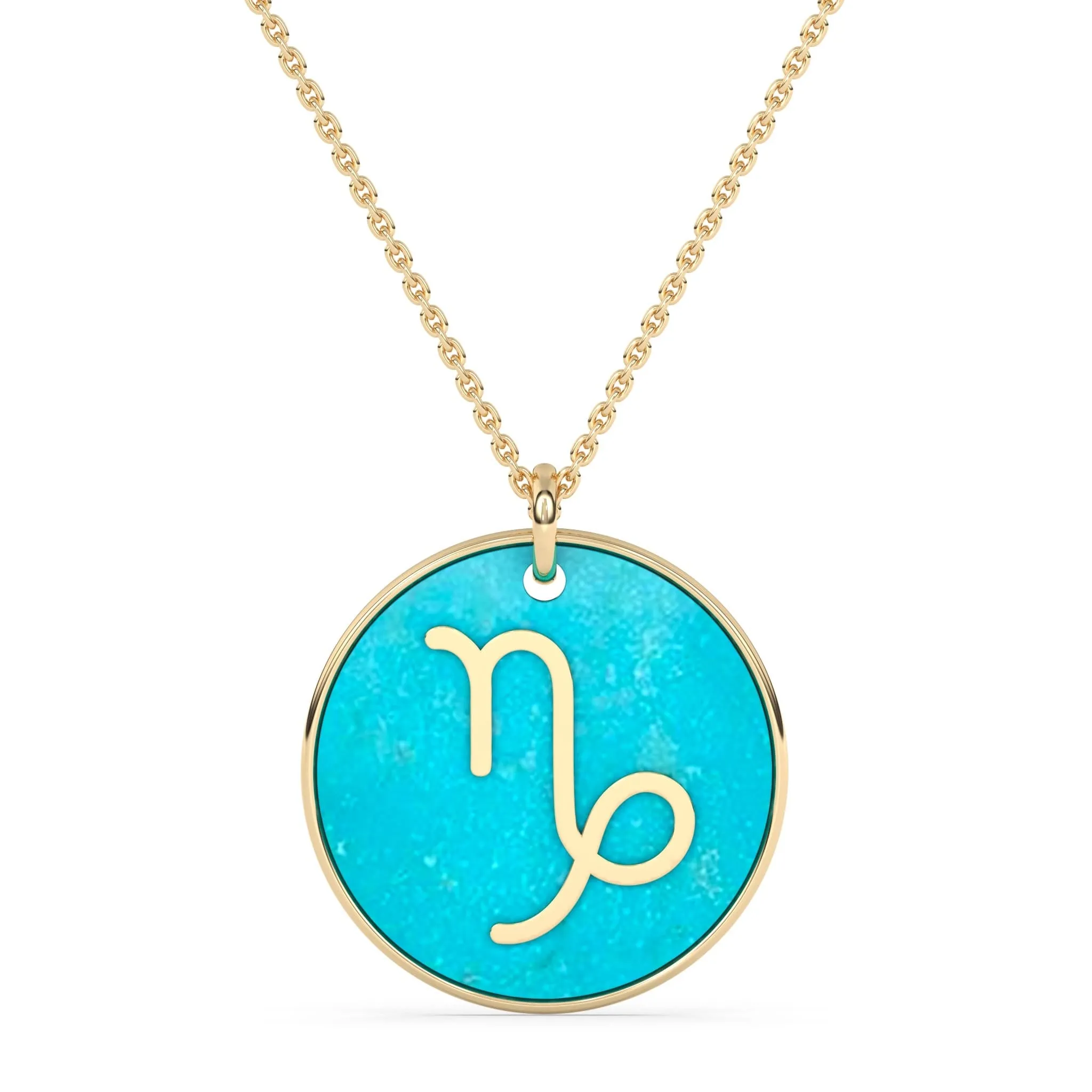 Turquoise Zodiac Necklace