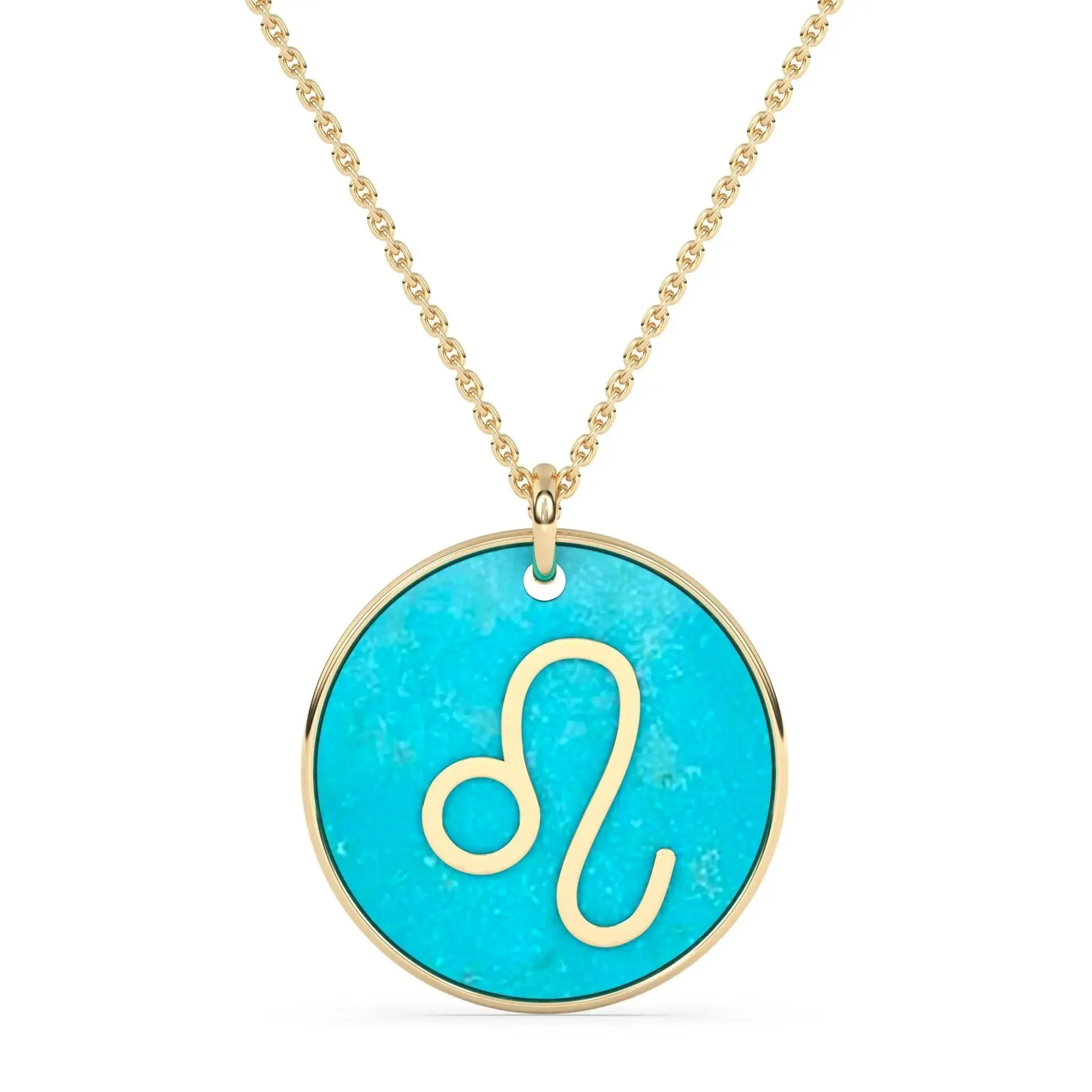 Turquoise Zodiac Necklace