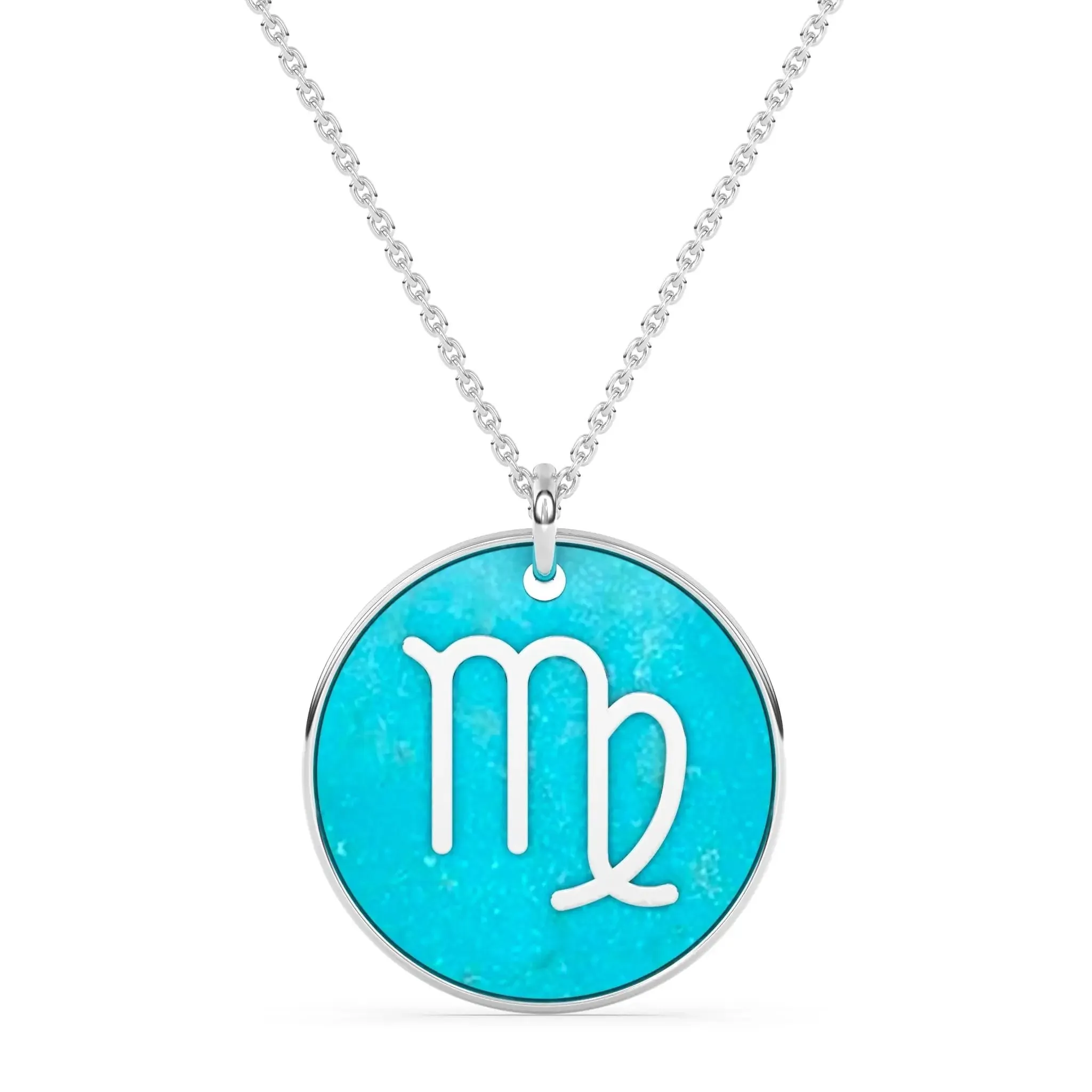Turquoise Zodiac Necklace