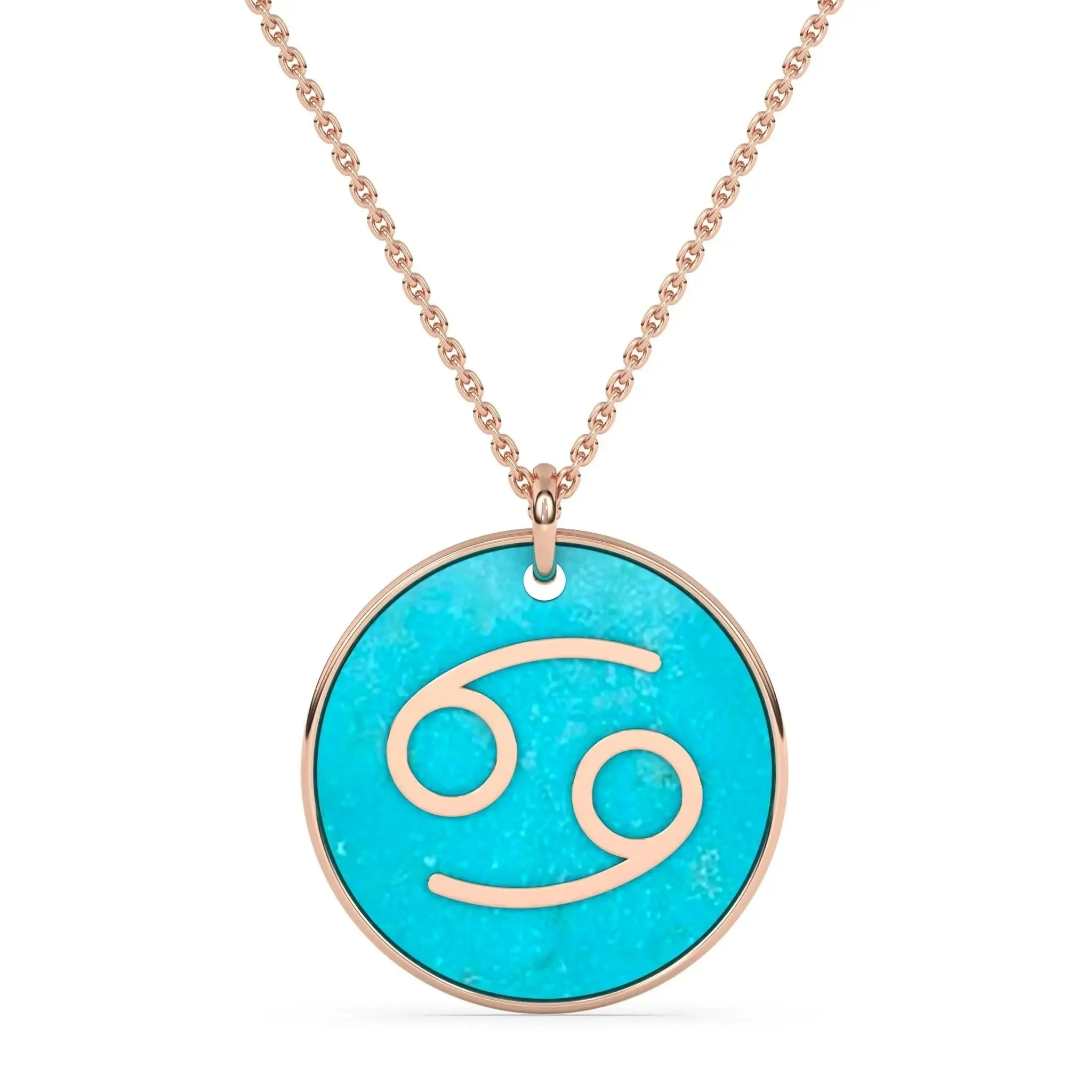 Turquoise Zodiac Necklace