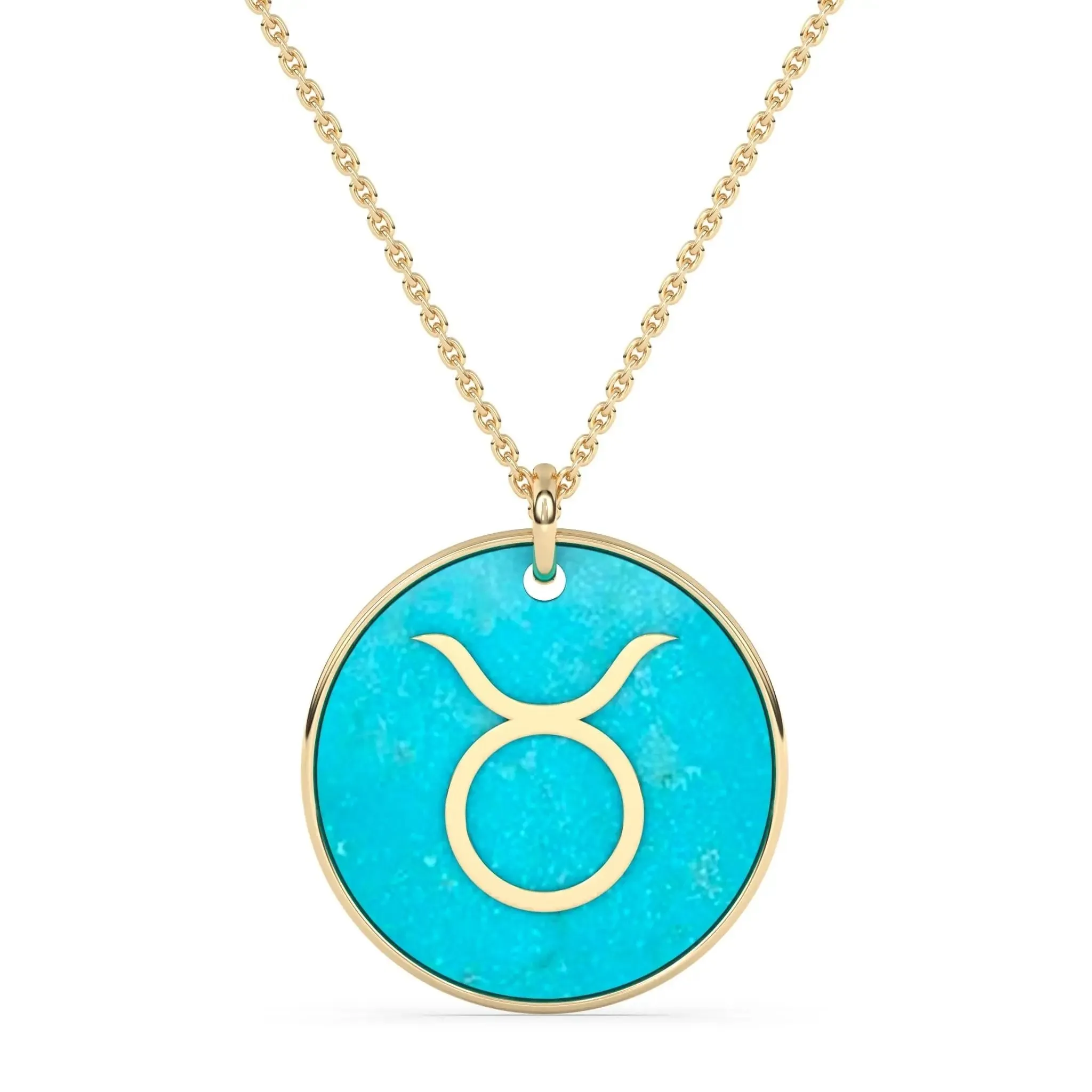 Turquoise Zodiac Necklace