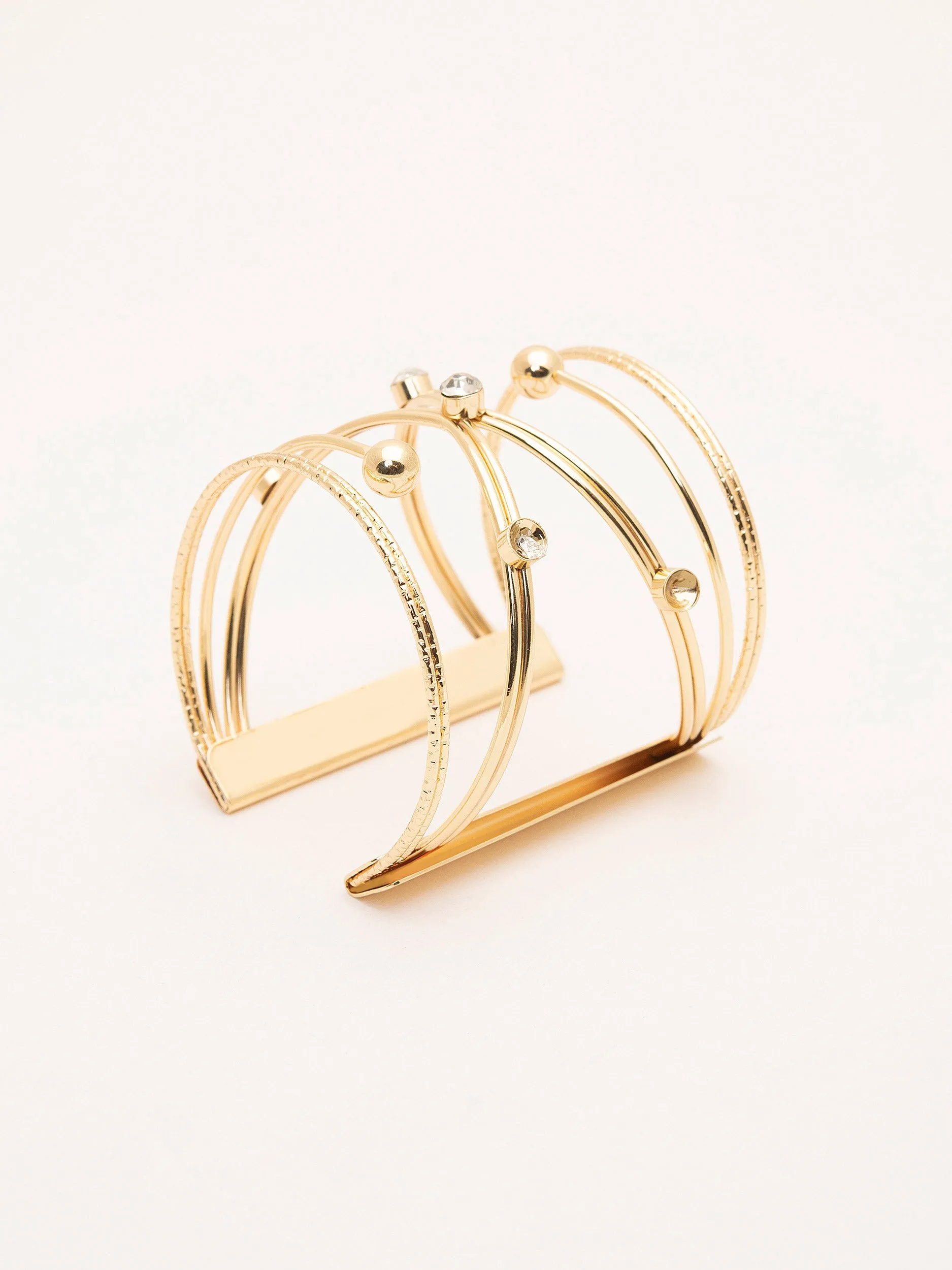 Unique Wide Cuff Bracelet
